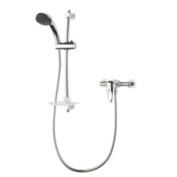 Triton Kaho Rear-Fed Exposed Chrome  Shower Flexible