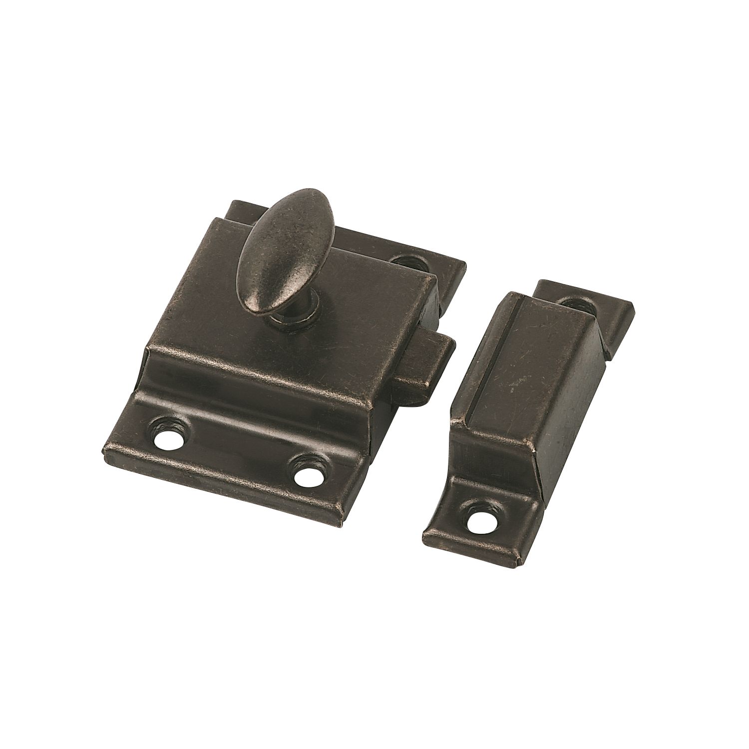 Essentials Cupboard Latch Florentine Bronze 54mm x 54mm (39139)