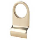 Smith & Locke  Polished Brass Cylinder Door Pull Latch 40mm