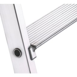 Zarges Aluminium 2.08m 7 Step Platform Step Ladder