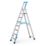 Zarges Aluminium 2.08m 7 Step Platform Step Ladder