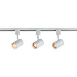 Knightsbridge  1-Circuit Track Lighting Kit 1m White