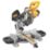 DEWALT DCS365M2-GB 184mm 18V 2 x 4.0Ah Li-Ion XR  Cordless Single-Bevel Sliding Mitre Saw