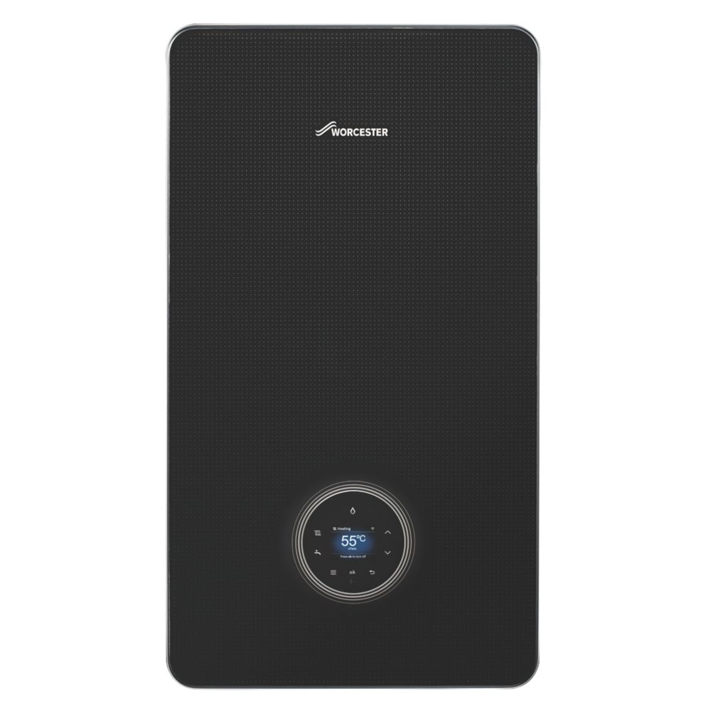 Worcester Bosch Greenstar 8000/30 Style LPG System Boiler Black - Screwfix