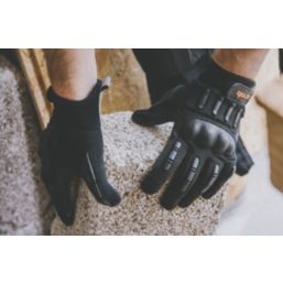 Leather work cheap gloves screwfix