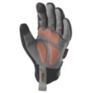 Scruffs Trade Shock Impact Work Gloves Black and Grey Large
