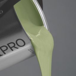 LickPro 2.5Ltr Green 18 Satin Water-Based Trim Paint