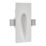 Saxby Allure LED Plaster Wall Light White 1.6W 79lm