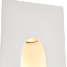 Saxby Allure LED Plaster Wall Light White 1.6W 79lm