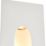 Saxby Allure LED Plaster Wall Light White 1.6W 79lm