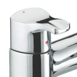 Bristan Capri Chrome 110mm Deck Mounted Lever 2 Tap Holes Bath Mixer Tap