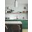 Splashwall  White Crackle Tile Alloy Splashback 600mm x 800mm x 4mm