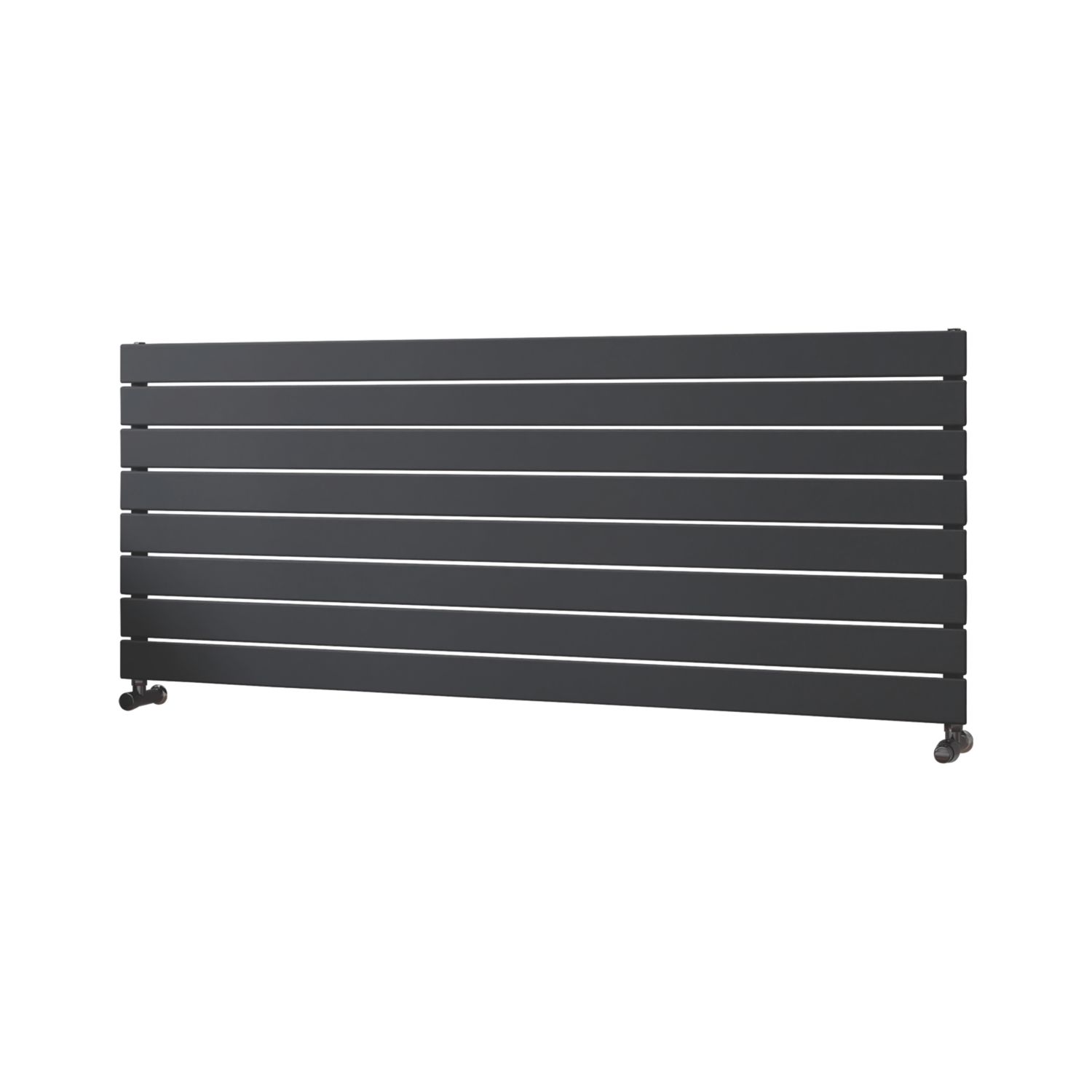 Ximax Oceanus 595mm x 1500mm 3246BTU Anthracite Horizontal Designer Radiator (391TP)
