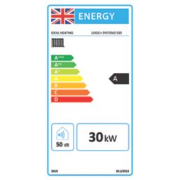 Ideal Heating Logic+ System2 S30 Gas System Boiler White