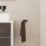 Hansgrohe AddStoris Twin-Handle Towel Holder Matt Black 80mm x 445mm x 32mm