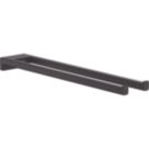 Hansgrohe AddStoris Twin-Handle Towel Holder Matt Black 80mm x 445mm x 32mm
