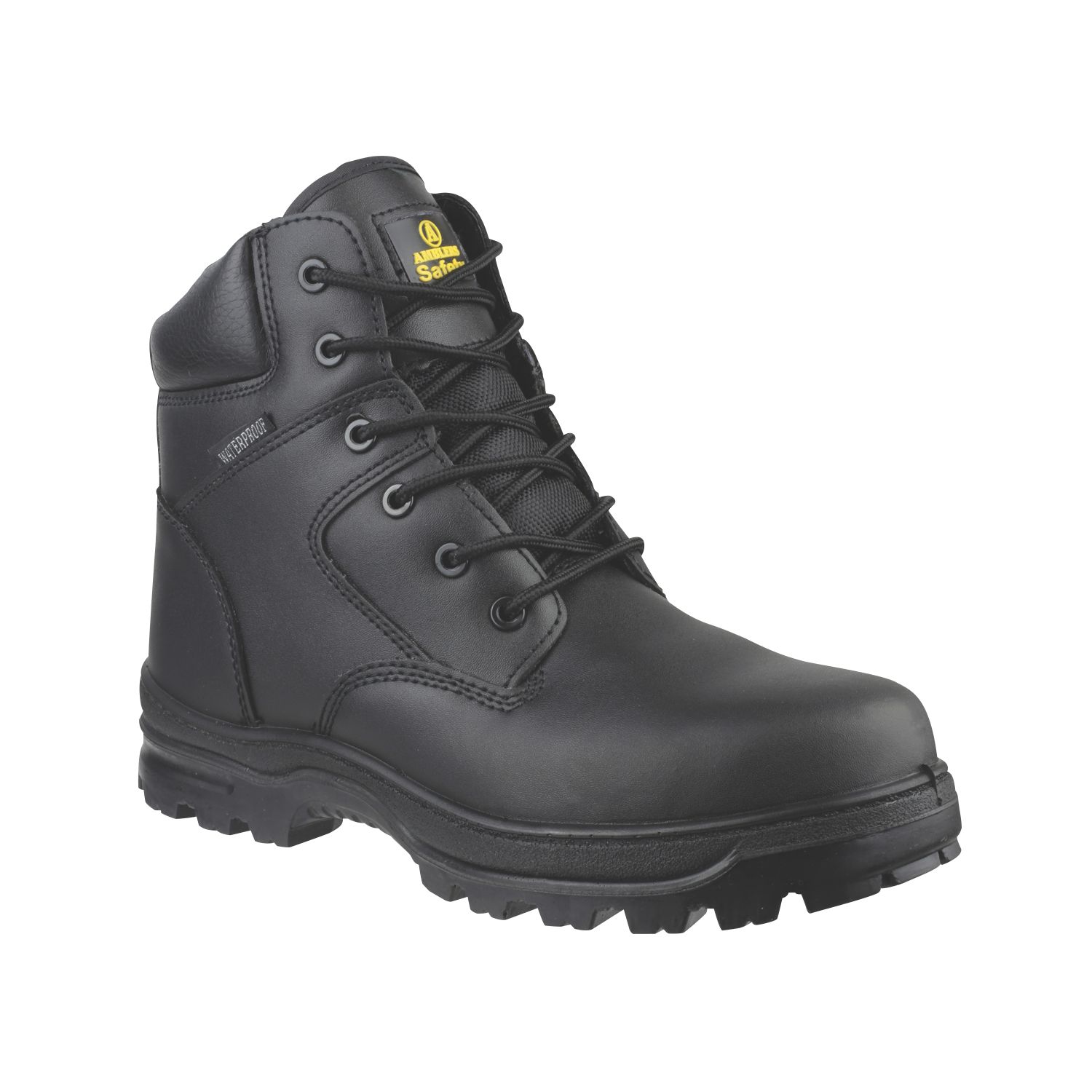 Amblers FS006C Size 12 Black Waterproof Safety Boots (3928F)