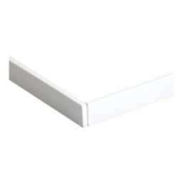 Milan Rectangular & Square Shower Tray Riser Kit White Gloss 15mm