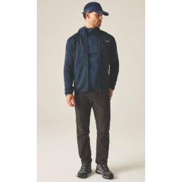 Regatta Hooded Newhill Fleece Moonlight Denim 3X Large 55.9" Chest