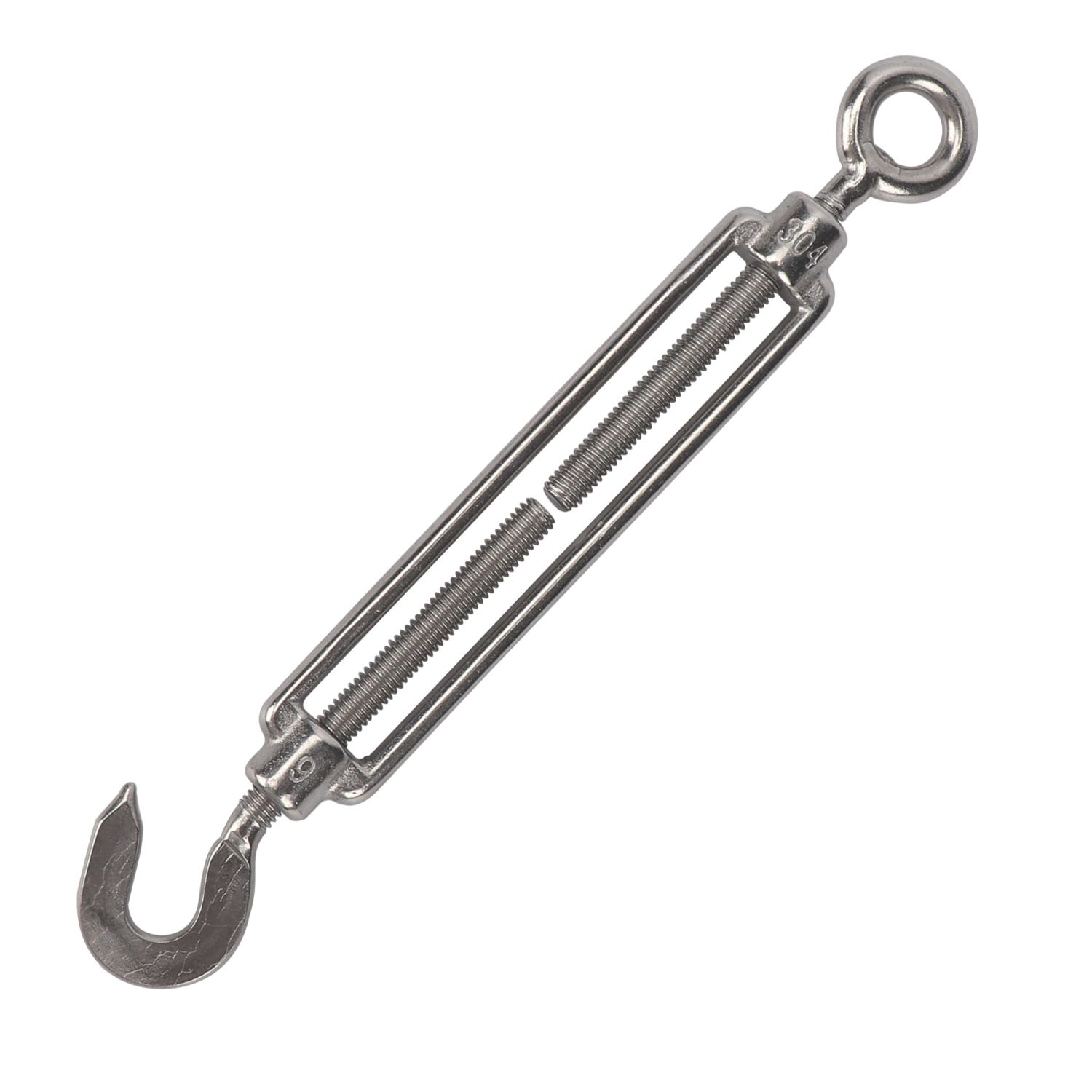 Essentials Steel Hook & Eye Turnbuckle 10mm (392FE)