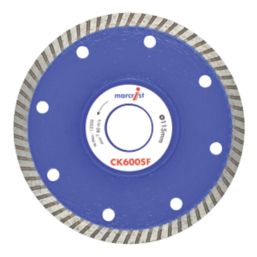 Marcrist CK600SF Tile Turbo Cut Blade 115mm x 22.23mm