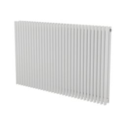 Ximax Aurora Duplex 600mm x 960mm 4642BTU White Horizontal Designer Radiator