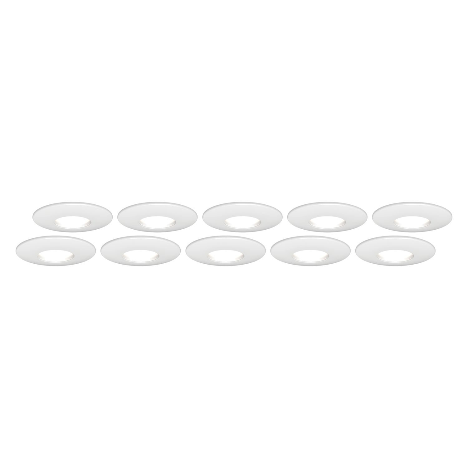 4lite Fixed Fire Rated Downlights White 30 Pack (392GR)