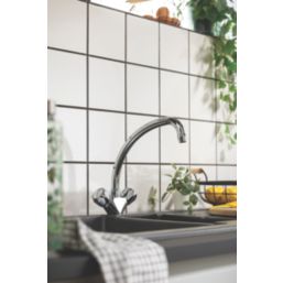 Streame by Abode Aquant Dual Lever Mono Mixer Chrome