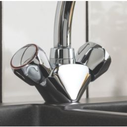 Streame by Abode Aquant Dual Lever Mono Mixer Chrome