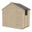 Forest  7' x 5' (Nominal) Apex Overlap Timber Shed with Assembly