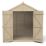 Forest  7' x 5' (Nominal) Apex Overlap Timber Shed with Assembly