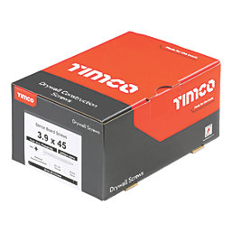 Timco  Phillips Countersunk Self-Tapping Drywall Dense Board Screws 3.9mm x 45mm 1000 Pack