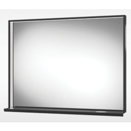 Sensio Element TrioTone Rectangular Illuminated Bathroom Mirror & QI Charger With 1200lm LED Light 800mm x 600mm