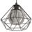 Eglo Vernham Single Pendant Light Black