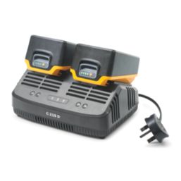 Stiga Collector 140e Kit 40V 2 x 4.0Ah Li-Ion E-Power Brushless Cordless 38cm Hand-Propelled Lawn Mower