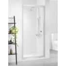 Triton Neo Six  Framed Rectangular Pivot Shower Door Chrome  800mm x 1850mm