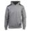CAT Logo Panel Hooded Sweatshirt Dark Heather Grey Medium 38-41" Chest