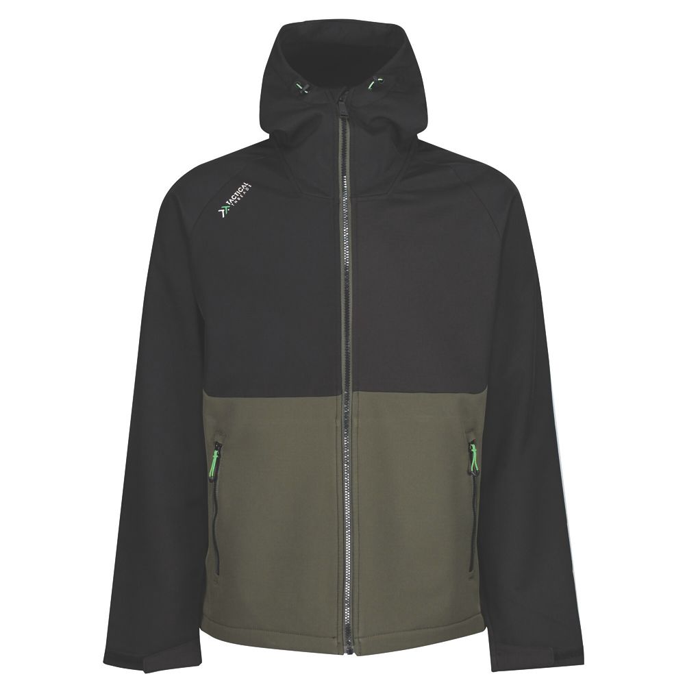 Regatta Tactical Surrender Softshell Jacket Khaki / Black 3X Large 50 ...