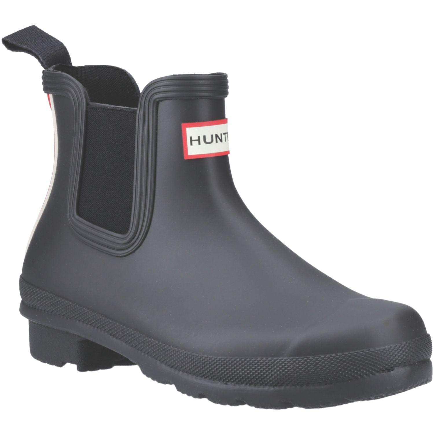 Hunter Original Chelsea Size 4 Womens Black Waterproof Non Safety Dealer Boots (392XM)