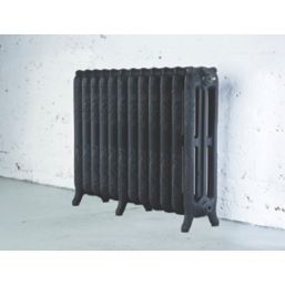 Arroll 760mm x 994mm 5896BTU Black Cast Iron 3 Column Radiator