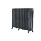 Arroll 760mm x 994mm 5896BTU Black Cast Iron 3 Column Radiator