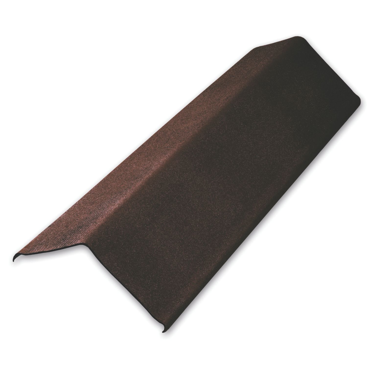 Onduline Brown Corrugated Bitumen Edge Piece 1000mm x 410mm (393CY)
