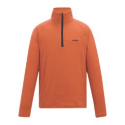 Regatta Montes Half Zip Fleece Rusty Orange 3X Large 55" Chest
