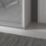 Spacepro Wardrobe End Panel Cashmere 2800mm x 620mm