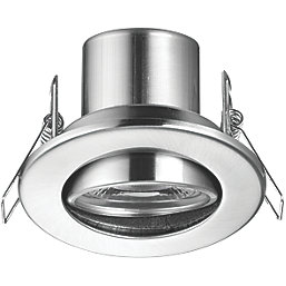 LAP CosmosEco Tilt  Fire Rated LED Downlight Satin Nickel 5.5W 500lm