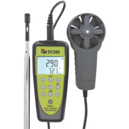 TPI DC580C3 Bluetooth Hotwire & Vane Anemometer