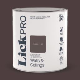 LickPro  2.5Ltr Purple 03 Vinyl Matt Emulsion  Paint