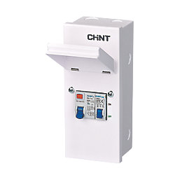Chint NX3 Series 3-Module 3-Way Populated  Shower Consumer Unit