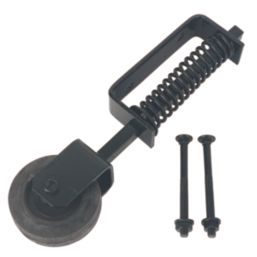 GateMate Heavy Duty Gate Wheel 100mm Black