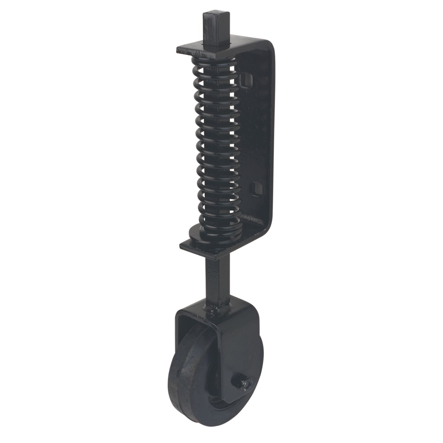 GateMate Heavy Duty Gate Wheel 100mm Black (393YV)